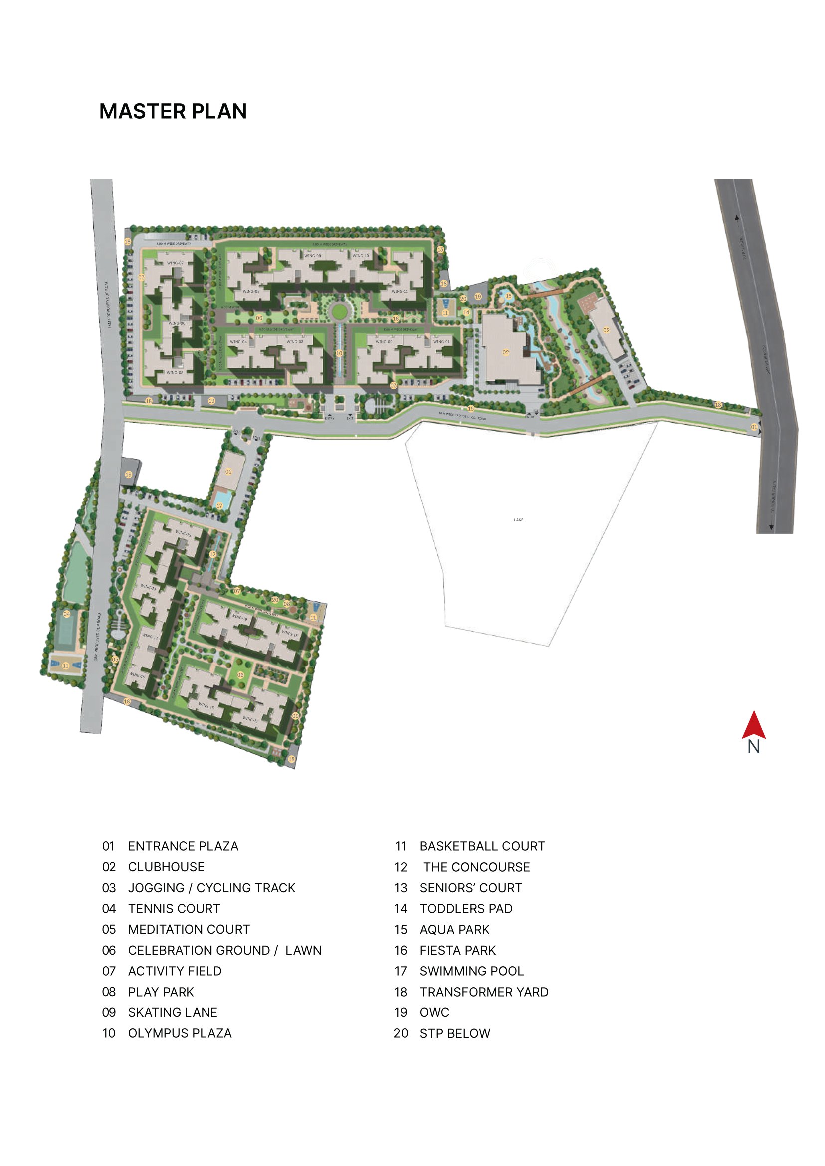 Sobha Neopolis Master Plan